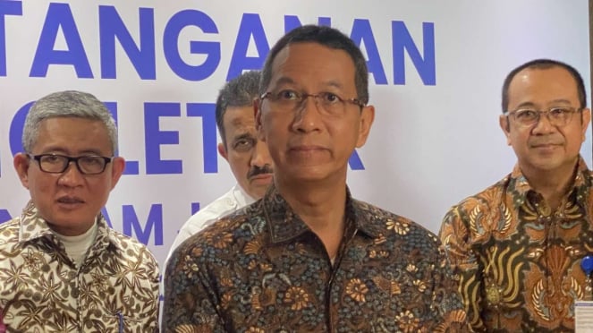 Pj Gubernur DKI Heru Budi Hartono.