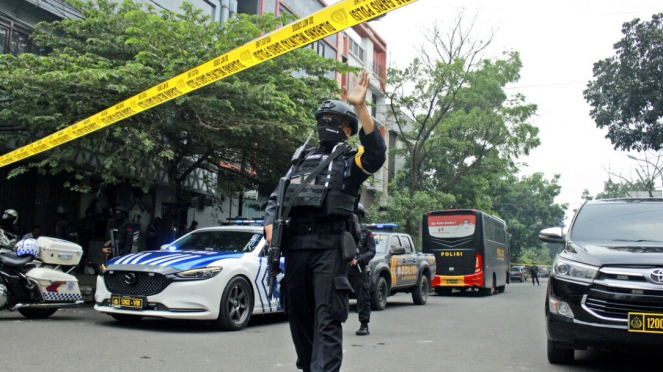 Bom Meledak di Astana Anyar Bandung