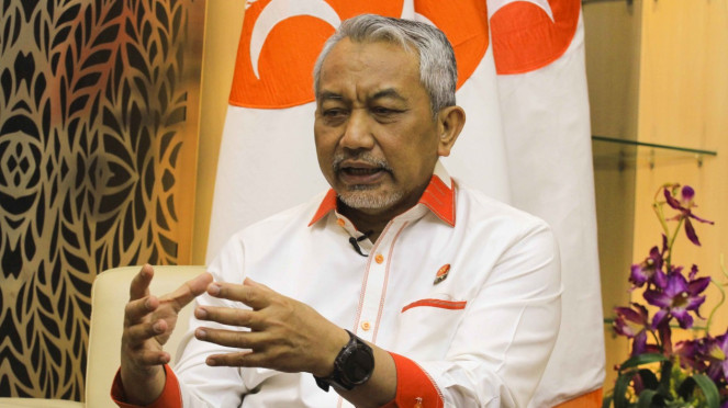 Presiden Partai Keadilan Sejahtera (PKS) Ahmad Syaikhu