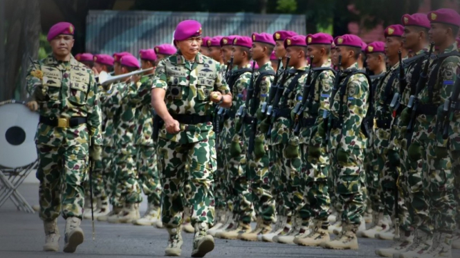 VIVA Militer: Brigjen TNI Mar Suherlan pimpin sertijab Pasmar 2.
