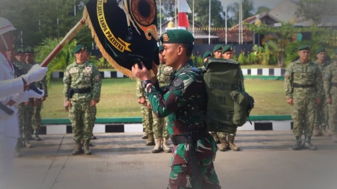 VIVA Militer: Letkol Lucky, Komandan Yonif Mekanis 318/Adhirajasa Yudha