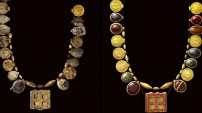Kalung Emas Berusia 1300 Tahun
