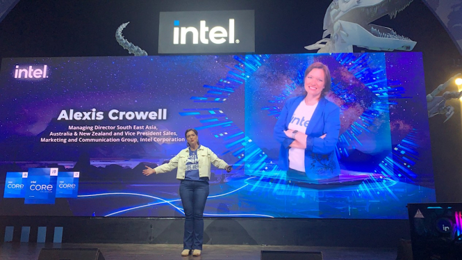 Managing Director Asia Territory Intel Corporation, Alexis Crowell 