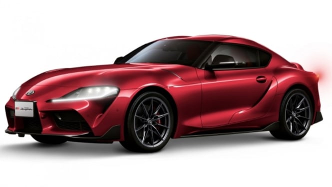 Ilustrasi gambar mobil Toyota New GR Supra resmi dijual di Indonesia