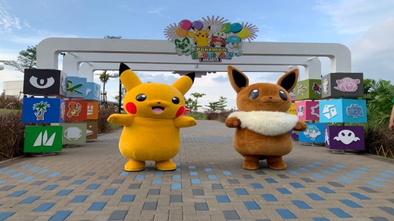 Resmi Dibuka, Intip Kelucuan Pikachu di Pokemon Festival Jakarta