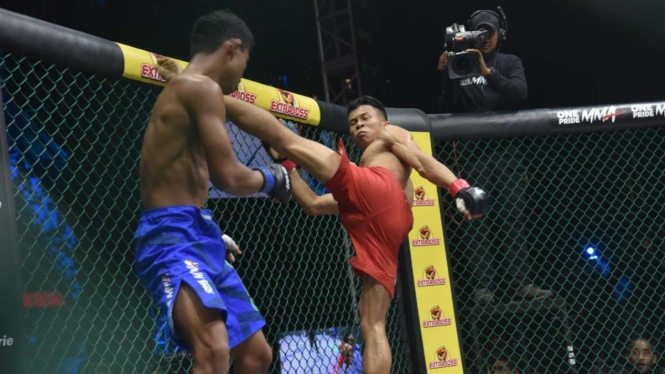 Ronal Siahaan vs Sutrisno di Fight Night 65 One Pride MMA ANTV