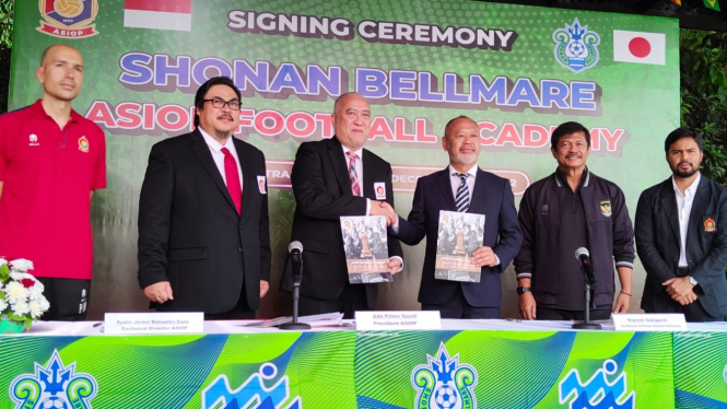 ASIOP Resmi Jalin Kerja Sama dengan Klub Jepang Shonan Bellmare