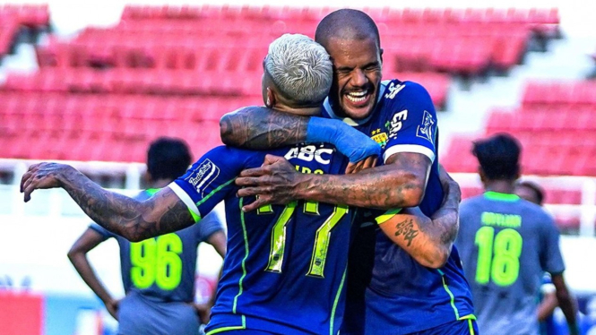 Penyerang Persib Bandung, Ciro Alves & David Da Silva