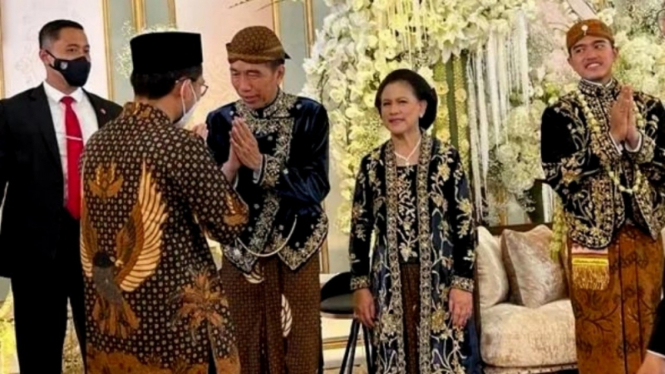 Ustaz Adi Hidayat hadiri resepsi pernikahan Kaesang dan Erina