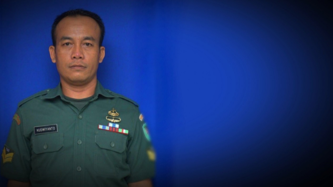 VIVA Militer: Sertu Kuswiyanto semasa hidup.