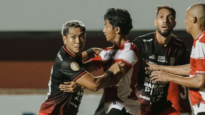 Madura United vs Bali United di Liga 1 2022/2023