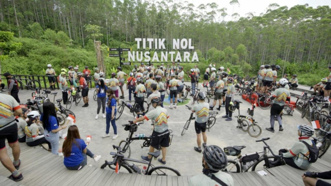 Jelajah Bike IKN oleh Sinar Mas Land.