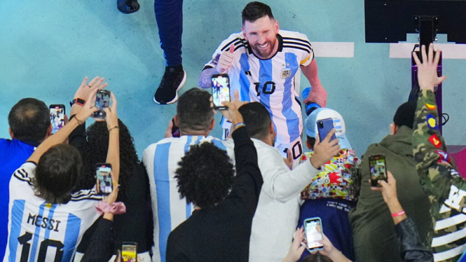 Megabintang Timnas Argentina, Lionel Messi
