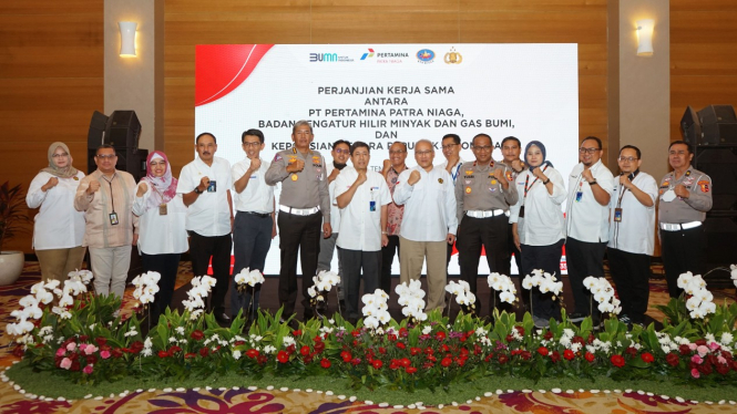 Pertamina bersama BPH Migas dan Korlantas kerjasama integrasi data kendaraan