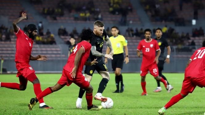 Duel Malaysia vs Maladewa