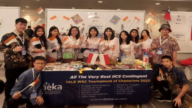 Tim juara World Scholar’s Cup (WSC) 2022 dari IPEKA Integrated Christian School 