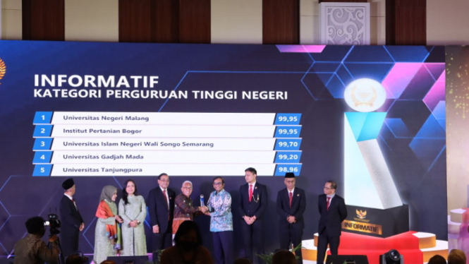 UIN Walisongo Semarang Raih Anugerah Keterbukaan Informasi Publik 2022