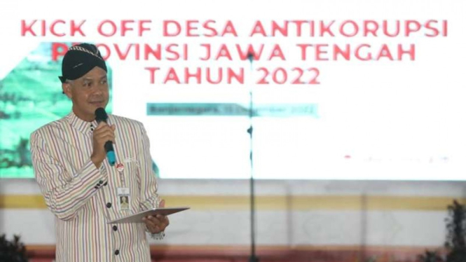 Gubernur Jawa Tengah Ganjar Pranowo