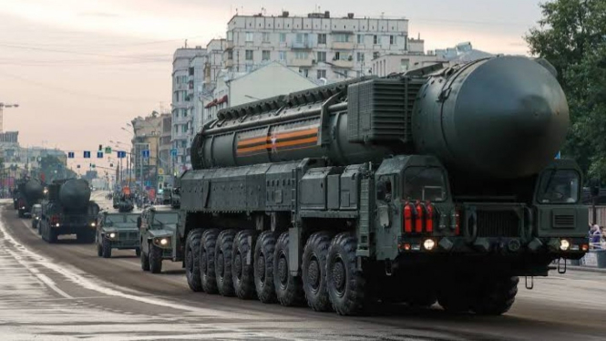 VIVA Militer: Rudal balistik antarbenua (ICBM) RS-24 Yars militer Rusia