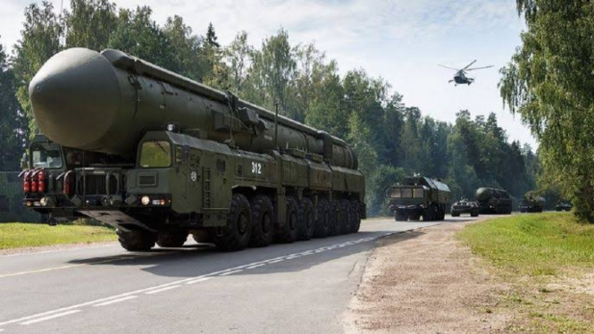 VIVA Militer: Rudal balistik antarbenua (ICBM) RS-24 Yars militer Rusia