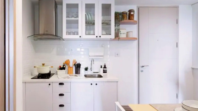 Desain dapur cantik di rumah minimalis