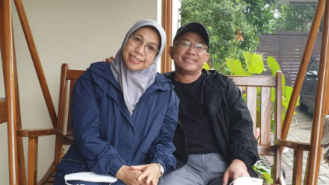 Wali Kota Depok, Mohammad Idris dan Istri Elly Farida