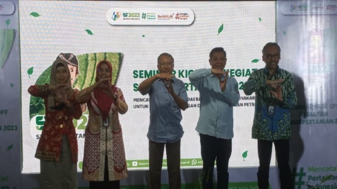 Kickoff Sensus Pertanian 2023 (ST2023) di D.I Yogyakarta