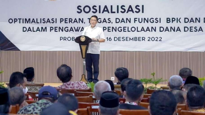 Mukhamad Misbakhun Dalam Sosialisasi Dana Desa di Probolinggo, Jatim