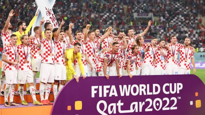 Timnas Kroasia Peringkat Ketiga Piala Dunia 2022