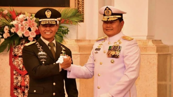 VIVA Militer: Panglima TNI Laksamana Yudo Margono dan Jenderal Andika Perkasa