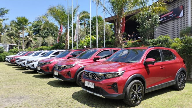 Persiapan test drive Honda WR-V