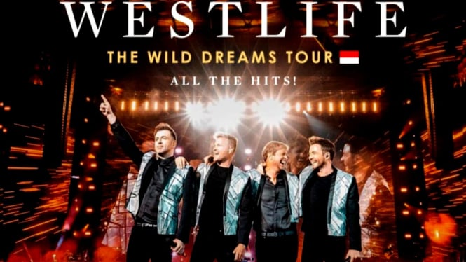 Westlife The Wild Dreams Tour 2023 sambangi Indonesia