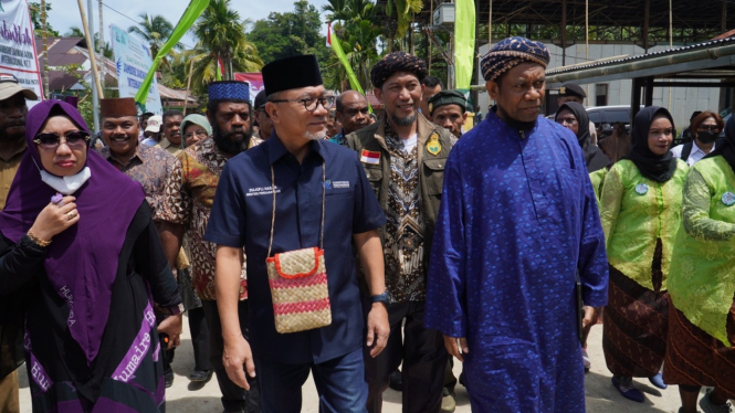 Menteri Perdagangan RI Zulkifli Hasan kunjungi Kabupaten Fakfak Papua Barat