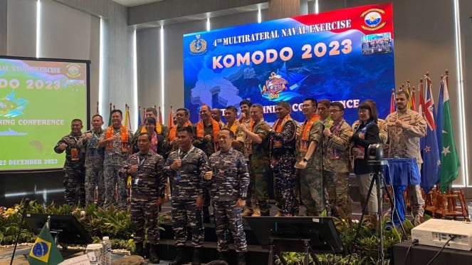 TNI AL Akan Gelar Latihan Besar-besaran MNEK Komodo Libatkan 48 Negara ...