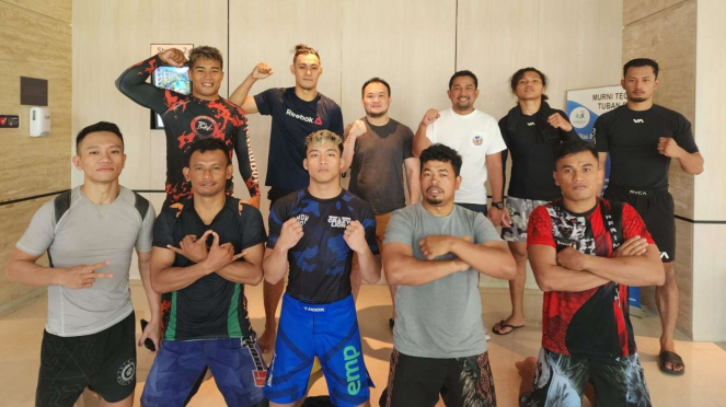 Para Jagoan One Pride MMA Ikut Seleksi The Fight Academy di Bali