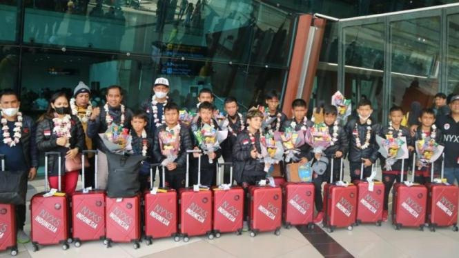 Aksi Pemain U-12 Indonesia Curi Perhatian di Barcelona