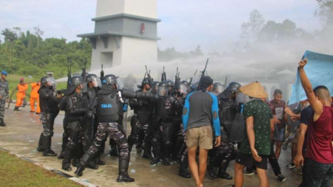 VIVA Militer: Markas Koarmada III Sorong diserang sejumlah orang tak dikenal
