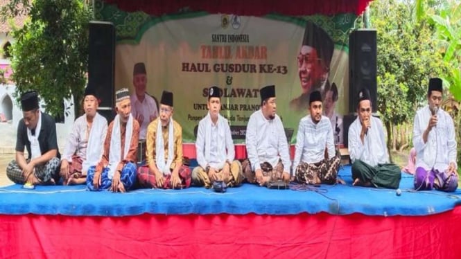  Himpunan Santri Nusantara menggelar haul ke-13 Gus Dur