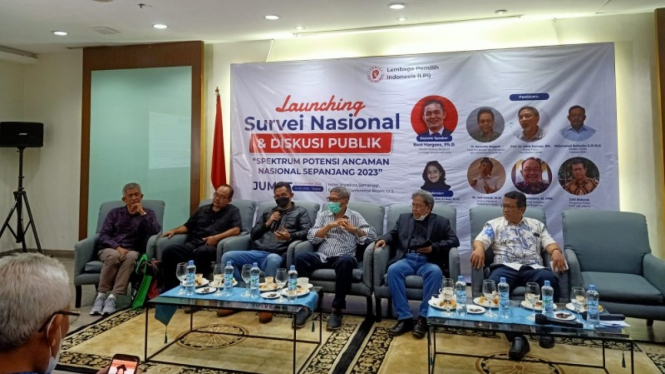 Lembaga Pemilih Indonesia (LPI) merilis hasil survei terbarunya.