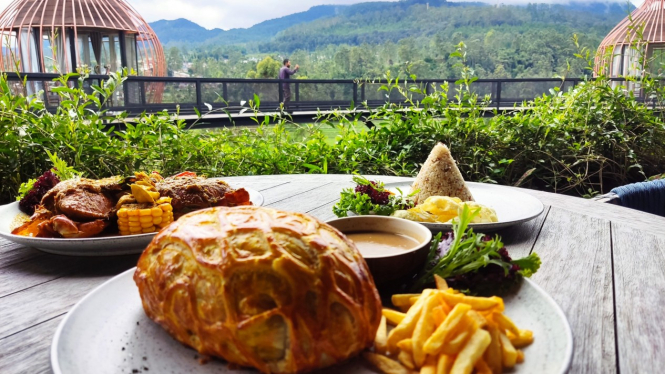 Beef Wellington di Bubu Jungle Resort