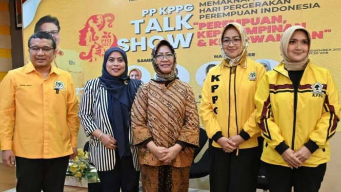 Talk Show Memperingati Hari Ibu oleh PP Kesatuan Perempuan Partai Golkar