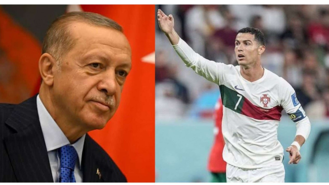 Erdogan dan Ronaldo