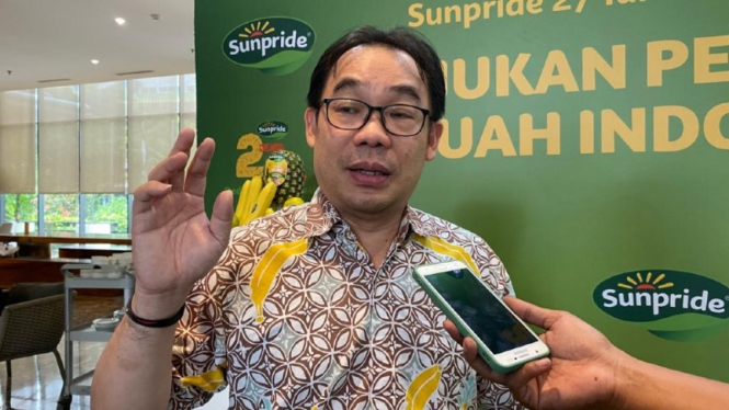 CEO PT Sewu Segar Nusantara Cindyanto Kristian