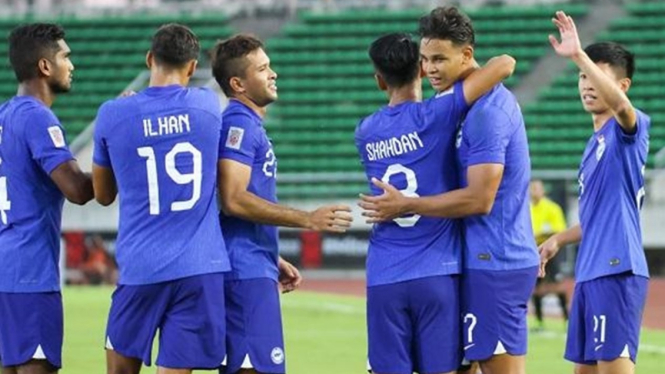 Singapura kalahkan Laos di Piala AFF 2022