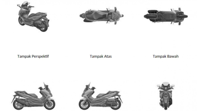 VIVA Otomotif: Desain motor Honda Forza baru