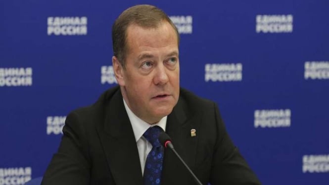 Mantan Presiden Rusia Dmitry Medvedev