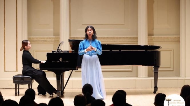 Pelajar Indonesia ?Beatrice Jean Consolata Gobang tampil di Carnegie Hall