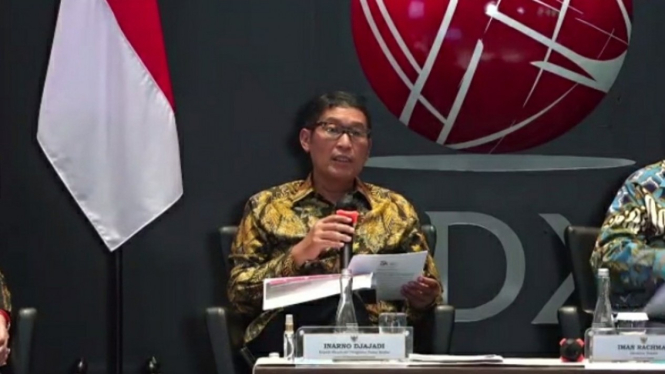 Kepala Eksekutif Pengawas Pasar Modal OJK, Inarno Djajadi.
