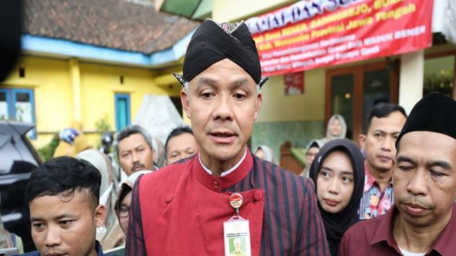 Gubernur Jawa Tengah Ganjar Pranowo