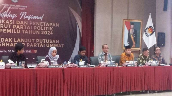 Lolos, Partai Ummat Di Pemilu 2024 Dapat Nomor 24